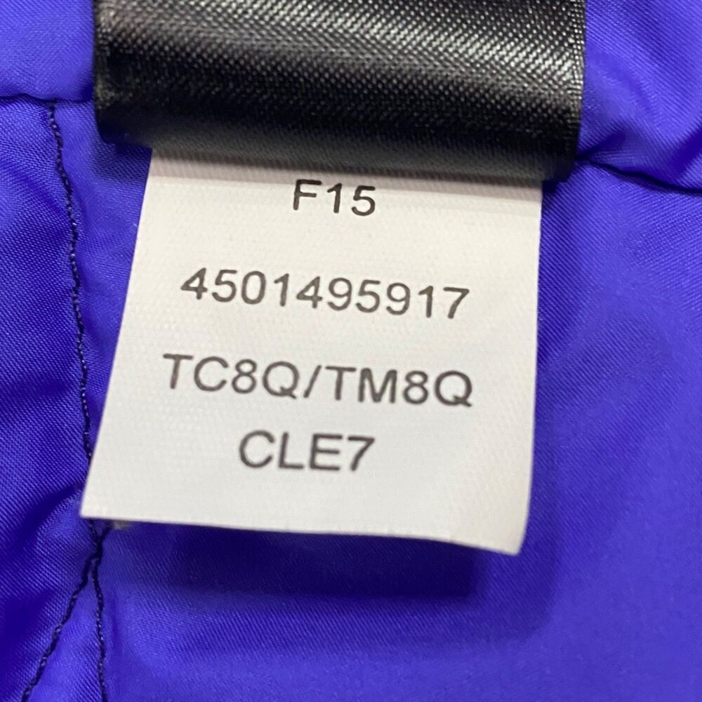 The North Face Women’s Puffer Vest Size S Purple Insulated Fall 2015 Pre-Owned - Picture 16 of 16